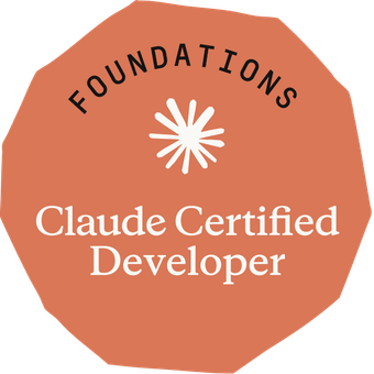 Claude Certified Developer badge, Foundations
